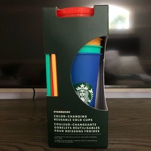 Starbucks Color Changing Reusable Cups
